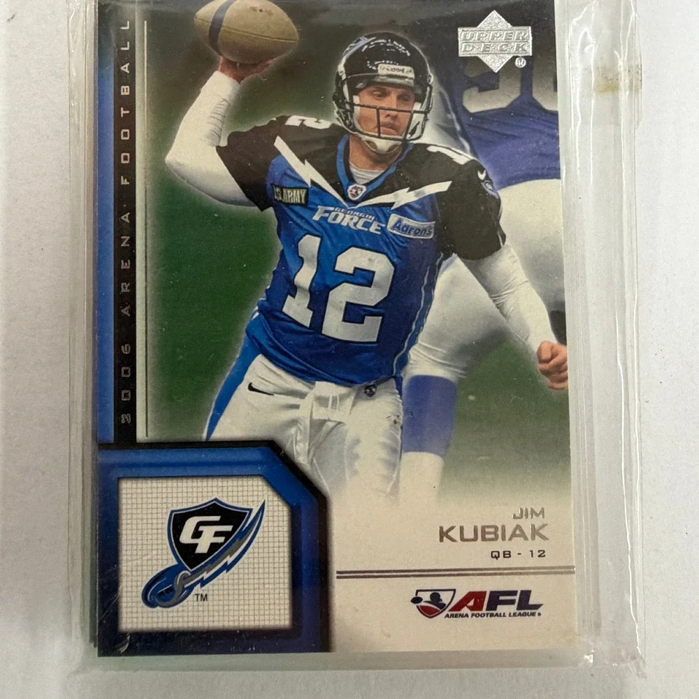 3 2006 Upper Deck Arena Football AFL Georgia Force Team Sets Kubiak Garner Lee